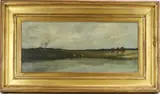 Untitled by Leslie Prince Thompson, Oil on canvas, sold Dec 2022