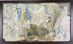 Untitled by Sterling Boyd Strauser, Oil on board, sold Dec 2022