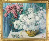 Untitled by Everett Lloyd Bryant, Oil on canvas, sold Dec 2022