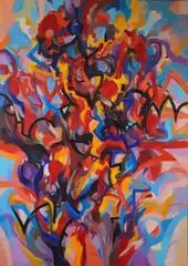 Untitled by Charles Solt, Oil on canvas, sold Feb 2023