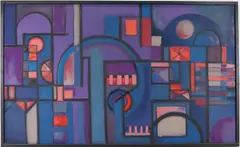 Untitled by Charles Solt, Oil on canvas, sold Feb 2023