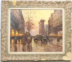 Untitled by Paul Renard, Oil on canvas, sold Mar 2023