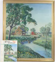 Untitled by Walter Emerson Baum, Oil on canvas, sold Mar 2023
