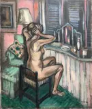 Untitled by Frederick Childs, Oil on canvas, sold Apr 2023