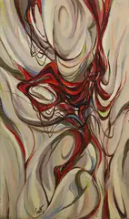Untitled by Charles Solt, Oil on board, sold Apr 2023