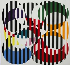Begin the Begin by Yaacov Agam, Screenprint, sold Apr 2023