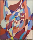 Untitled by Charles Solt, Watercolor on gesso board, sold Apr 2023