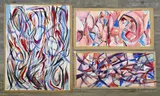 Untitled by Charles Solt, Watercolors on paper (3), sold Apr 2023