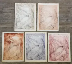 Untitled by Charles Solt, Etchings (5), sold Apr 2023