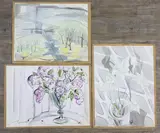 Untitled by Charles Solt, Watercolors on paper, offered Jul 2023