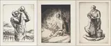 Thirst by Thomas Richard Hood, Etchings (3), sold Jul 2023