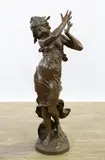 Untitled by Auguste Moreau, Bronze finished spelter sculpture, sold Aug 2023