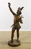 Untitled by Émile Laporte, Bronze sculpture of Vercingetorix, sold Aug 2023