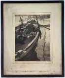 Gloucester Morning by Eleanor Beatrice Acker, Engraving, sold Aug 2023