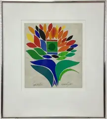 Vivacity IV by Samuel Maitin, Collage, sold Nov 2023
