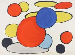 Our Unfinished Revolution by Alexander Calder, Lithograph on Arches paper, sold Nov 2023