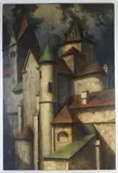 Towers by Paul Gorka, Oil on canvas, sold Nov 2023