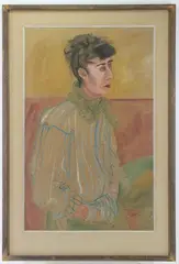 Untitled by Marshall Glasier, Mixed media, sold Nov 2023