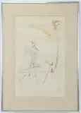Cyrano De Bergerac by Salvador Dalí, Lithograph "Cyrano De Bergerac", sold Nov 2023