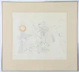 Caesar and Cleopatra by Salvador Dalí, Lithograph  "Caesar and Cleopatra", sold Nov 2023