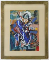 Untitled by Joseph Meierhans, Mixed media, sold Nov 2023
