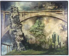 Untitled by Paul Gorka, Oil on canvas, sold Nov 2023