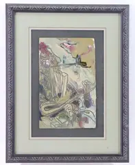 Luise Ross Gallery, New York, NY by Susanna Heller, Oil on paper, sold Nov 2023
