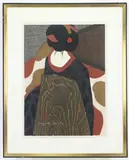 Untitled by Kiyoshi Saitō, Woodblock, sold Nov 2023