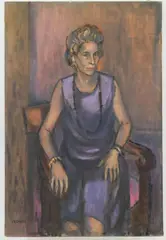 Untitled by Frederick Childs, Oil on canvas, sold Nov 2023
