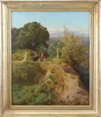 Untitled by Jules Didier, Oil on canvas, sold Jun 2024