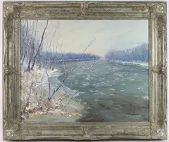 Untitled by Christopher G. Willett, Oil on canvas, sold Jun 2024