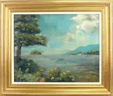 Cape Elizabeth, Maine by George William Luks, Oil on canvas, offered Jun 2024