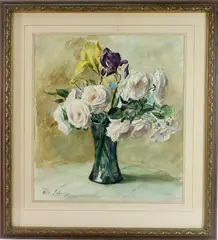 Untitled by Ben Solowey, watercolor, sold Jun 2024