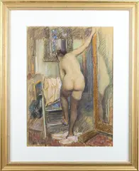 Untitled by Ben Solowey, Pastel, sold Sep 2024