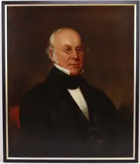Portrait of John Alexander Brown by Samuel Waugh, Oil on canvas, offered Sep 2024