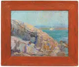 Vinal Haven, Maine by Mary Elizabeth Price, Oil on board, offered Sep 2024