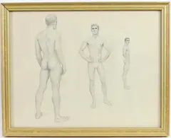 Perspective by John Brock Lear, Jr., Pencil, sold Sep 2024