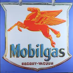 Mobil by Andy Warhol, Screenprint in colors on Lenox Museum Board, sold Sep 2024