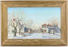 Untitled by Walter Emerson Baum, Oil on canvas, sold Dec 2024