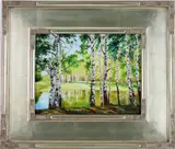Untitled by Tatiana M. Alexeeva, Oil on canvas, sold Dec 2024