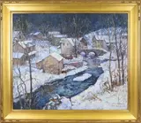 Inspired by Mr. Redfield by Tatiana M. Alexeeva, Oil on canvas, sold Dec 2024