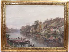 Untitled by Peter Alfred Gross, Oil on board, sold Dec 2024