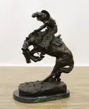 Rattlesnake by Frederic Remington, Bronze sculpture, sold Dec 2024