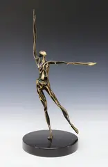 Ballerina by John Jagger, Bronze sculpture, sold Dec 2024