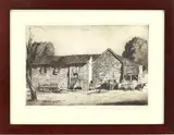 Improvidence by Daniel Garber, Etching and drypoint, sold Mar 2025