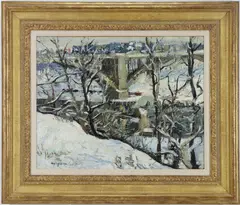 High Bridge by Hayley Lever, Oil on canvas, sold Mar 2025