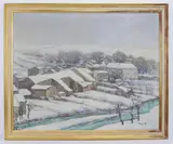 Untitled by Paul Malquit, Oil on canvas, sold Mar 2025