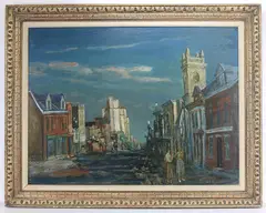 Untitled by Walter Emerson Baum, Oil on board, sold Mar 2025