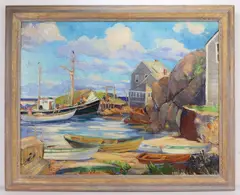 Untitled by Constance Cochrane, Oil on canvas, sold Mar 2025