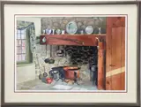 The Copper Kettle by Ranulph Bye, Watercolor, sold Mar 2025